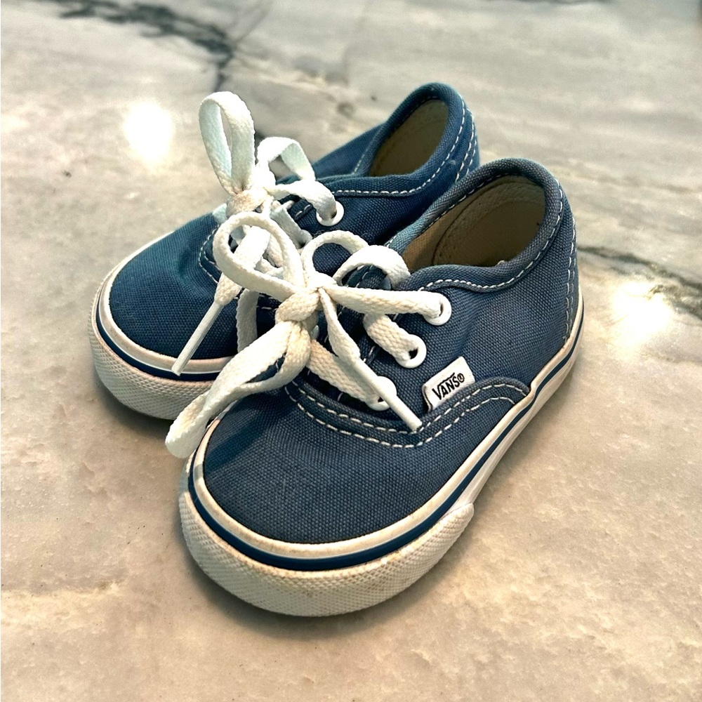 NEW Baby Blue Vans
